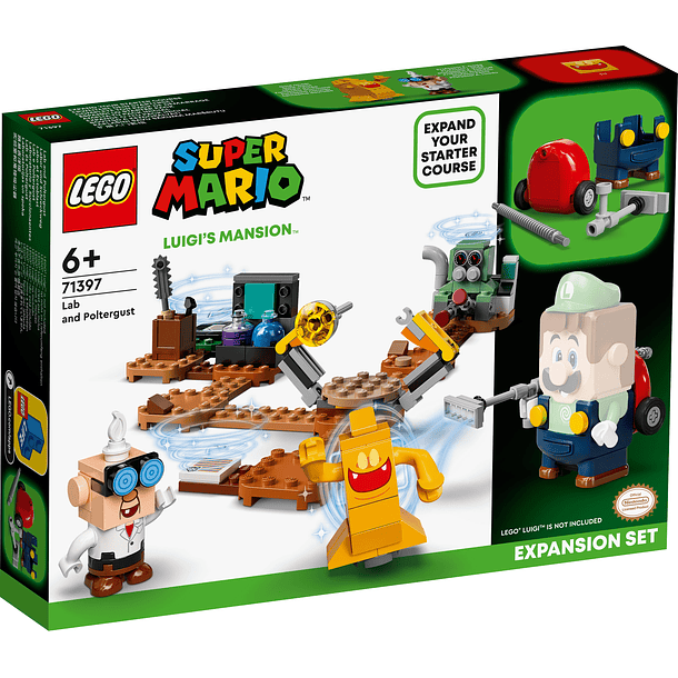 Set de Expansão - Laboratório e Aspirespectro de Luigi´s Mansão 1