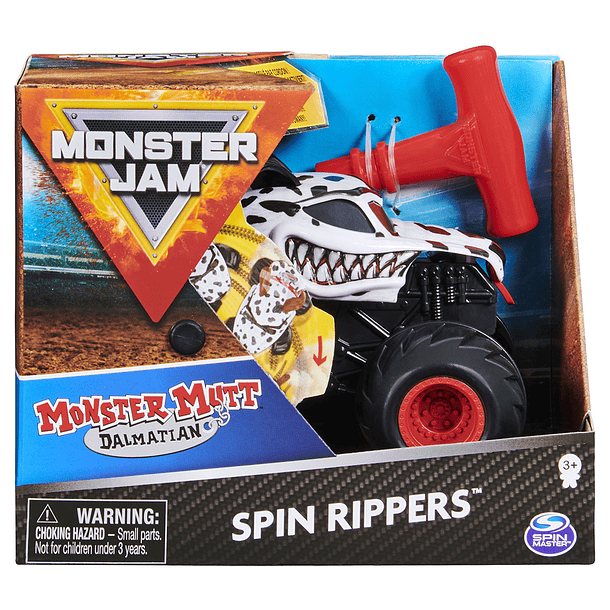 Monster Jam - Veículo com Sons Monster Mutt Dalmatian 1