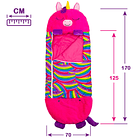 Dormi Locos Peluche Grande - Unicórnio Rosa 4