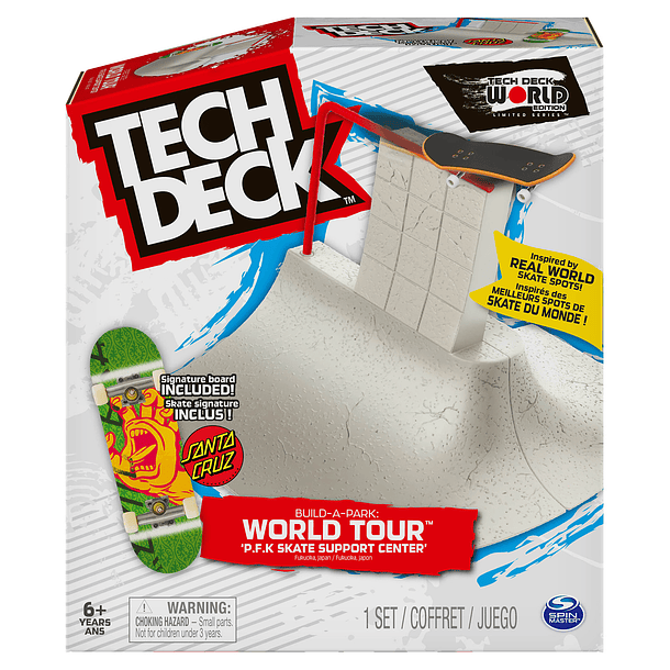 Tech Deck - World Tour P.F.K Skate Support Center 1