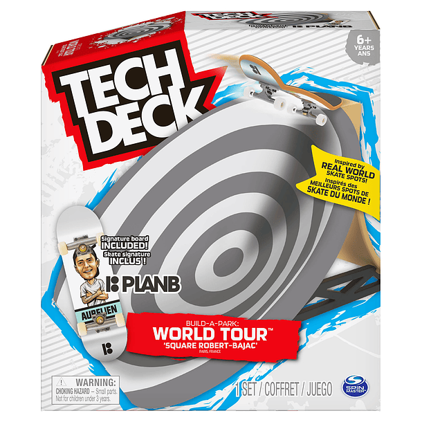 Tech Deck - World Tour Square Robert-Bajac 1