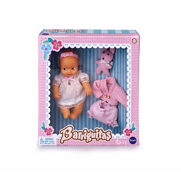 Barriguitas - Bebé com Roupa Rosa 