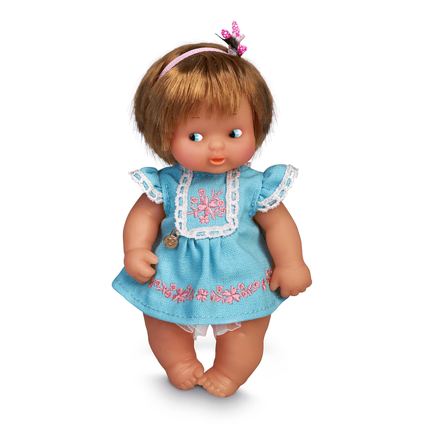 Barriguitas - Figura Vestido Branco e Azul 2