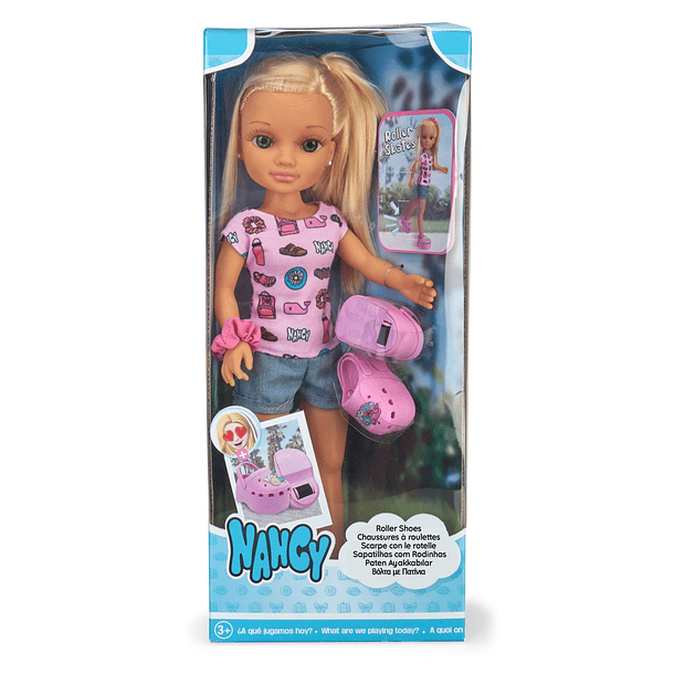 Nancy, Sapatilhas com Rodinhas 1