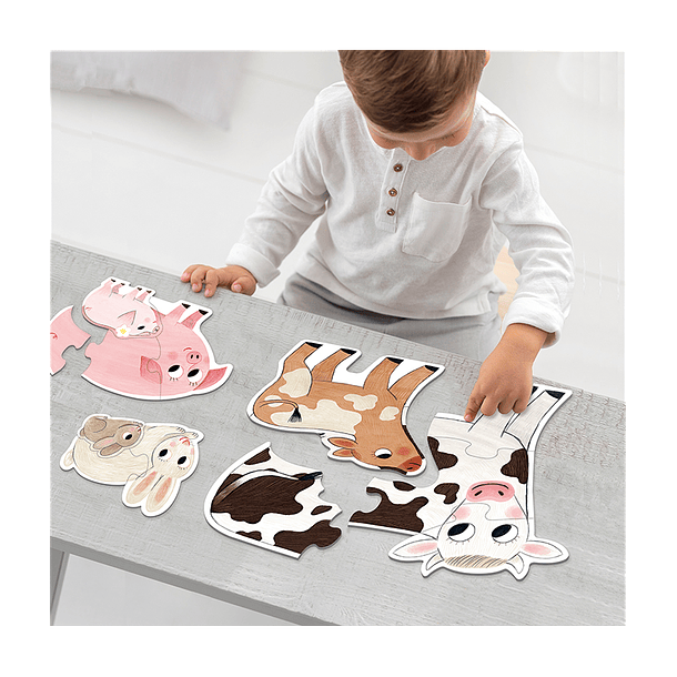 4 Puzzles XXL - Mamãs e Bebés 3