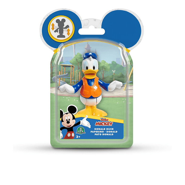 Minifigura Articulada - Pato Donald Médico 