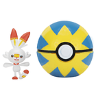 Clip N Go - Scorbunny + Bola Rápida 2