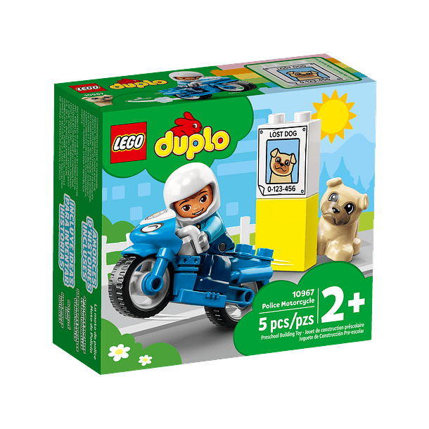 Mota da Polícia Duplo 1