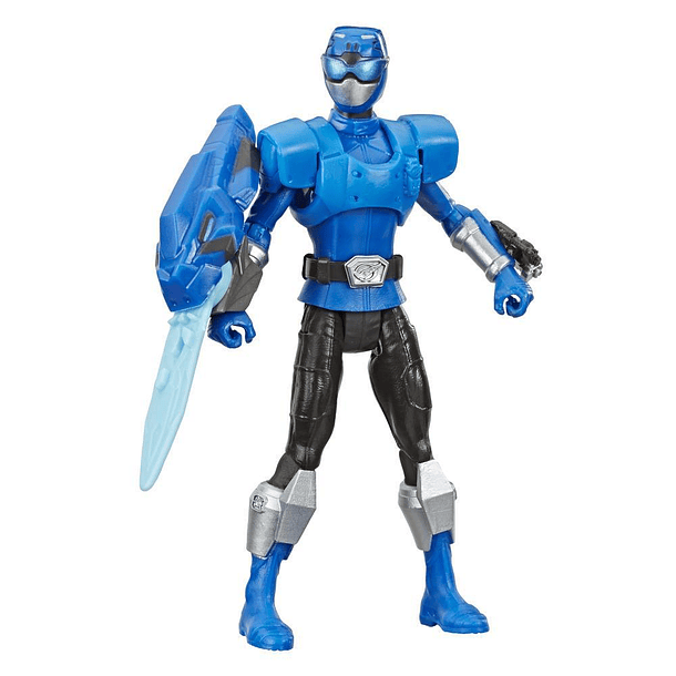 Figura Básica Power Rangers - Beast-X Blue Ranger 3