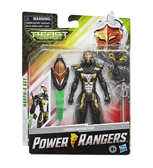 Figura Básica Power Rangers - Cybervillain Robo Blaze