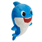 Baby Shark - Peluche Médio Musical Azul 2