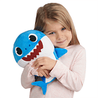 Baby Shark - Peluche Médio Musical Azul 3