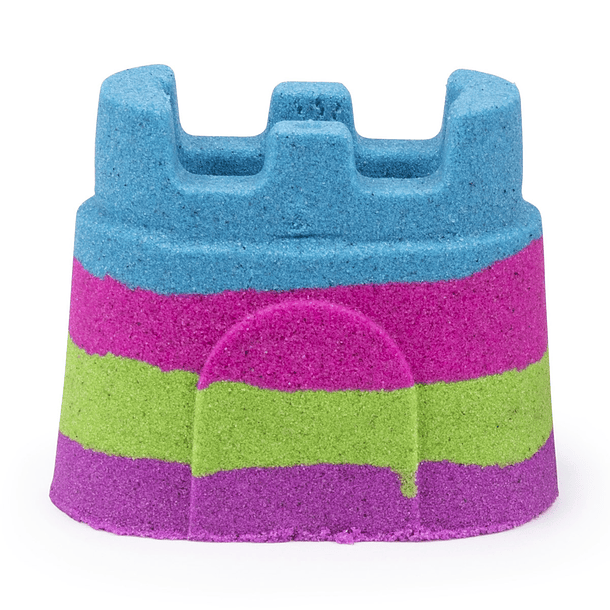 Kinetic Sand - Pack Básico Castelo Arco-Íris 2