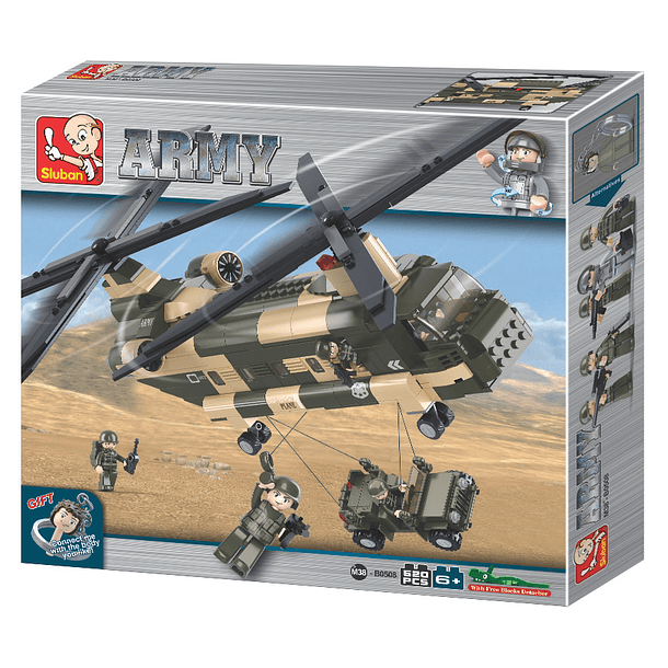 Sluban - Army Helicóptero de Transporte 1