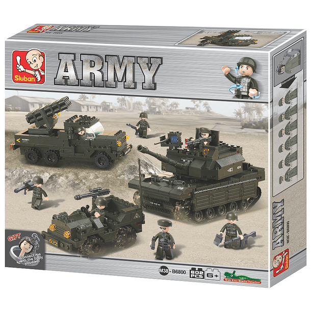 Sluban - Army Veículos 1