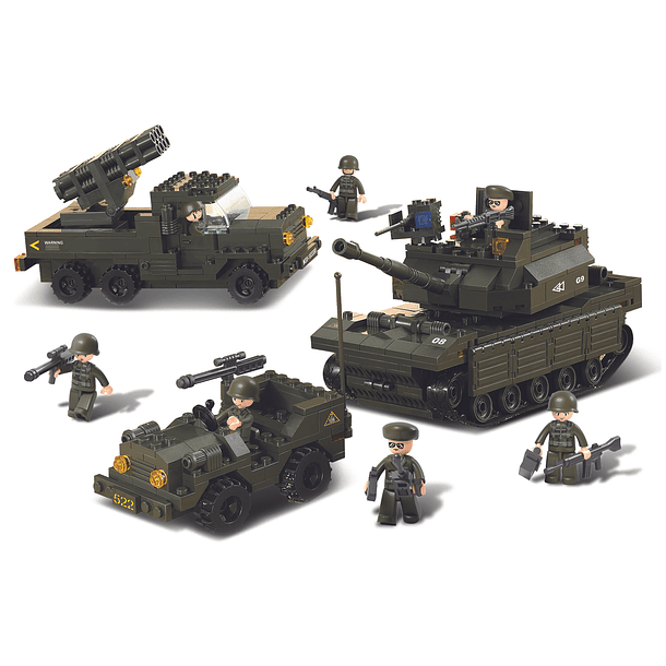 Sluban - Army Veículos 2