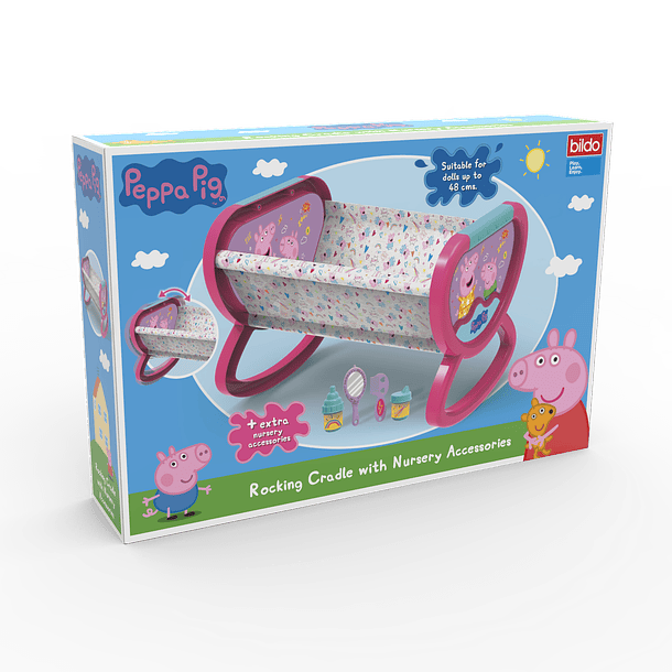 Peppa Pig - Berço para Bonecas 1