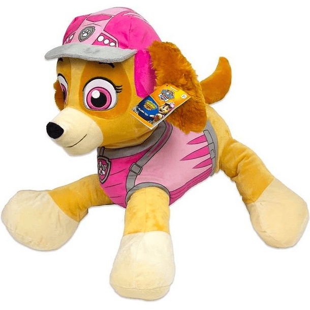 Patrulha Pata Dino Rescue - Peluche Grande Skye 