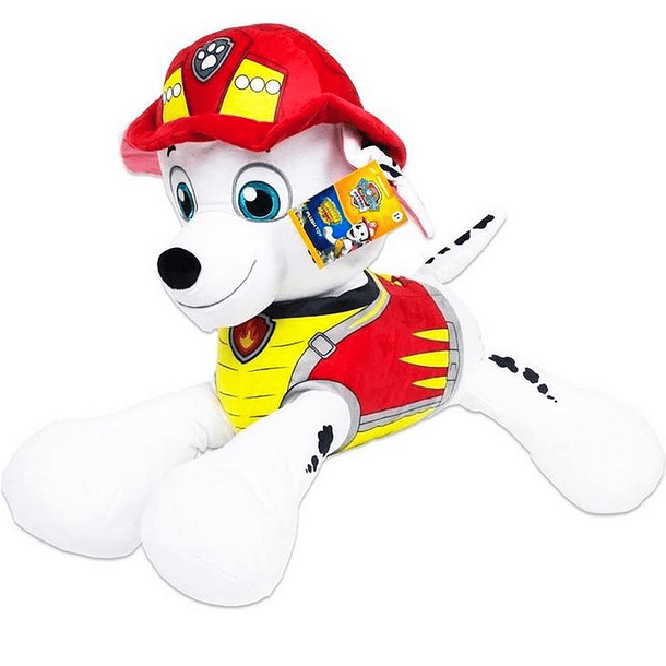 Patrulha Pata Dino Rescue - Peluche GrandeMarshall 