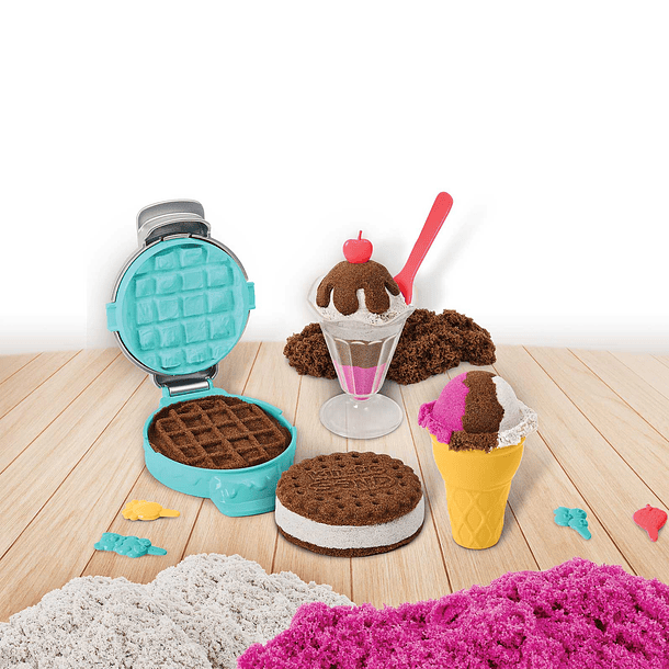 Kinetic Sand - Conjunto Gelados 4