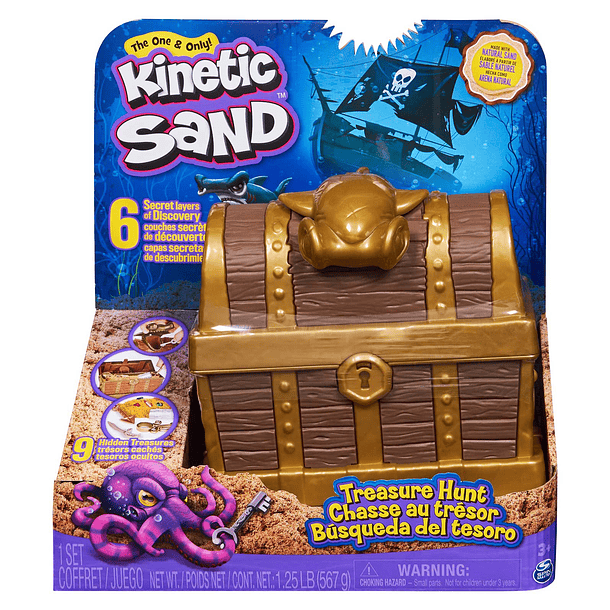 Kinetic Sand - Caça ao Tesouro 1