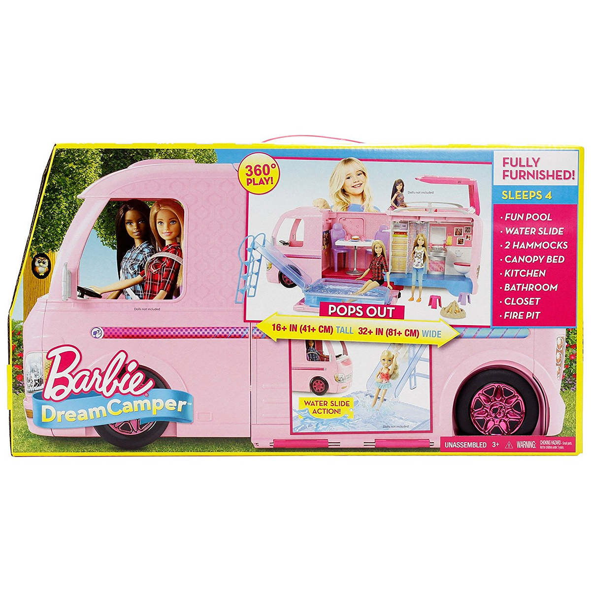 Autocaravana da Barbie Cubos Luminosos