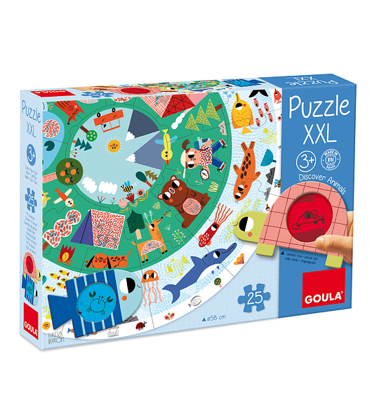 Puzzle XXL - Descobre os Animais