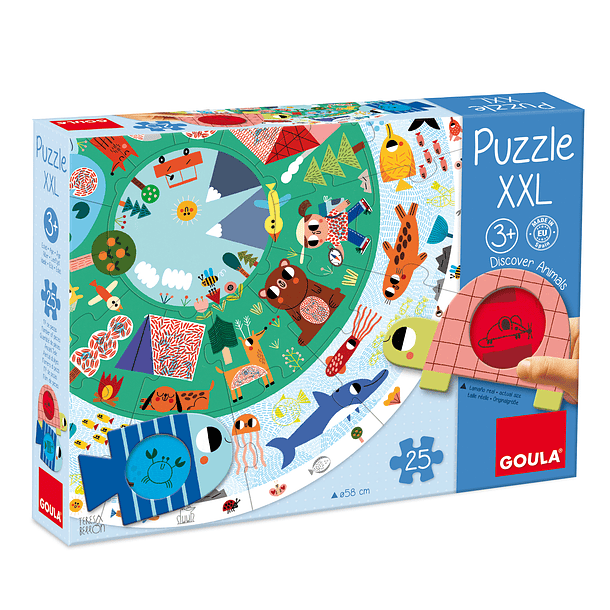 Puzzle XXL - Descobre os Animais 1