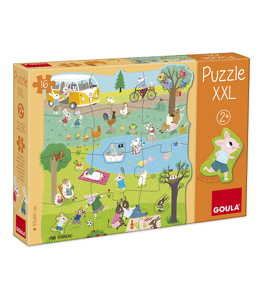 Puzzle XXL - Um Dia no Campo