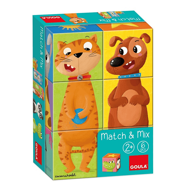 Puzzle 6 Cubos Match & Mix 1