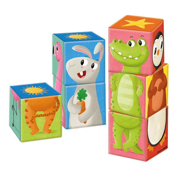 Puzzle 6 Cubos Match & Mix 2