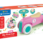 Baby Carrinho Primeiros Passos Rosa 1