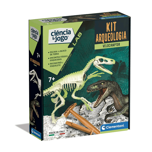 Kit Arqueologia - Velociraptor 1