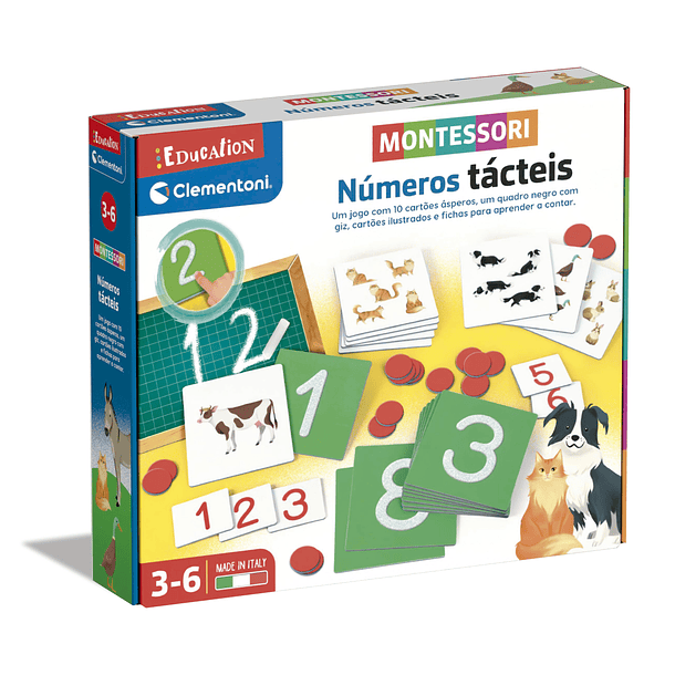 Montessori - Números Tácteis 1