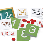 Montessori - Números Tácteis 2