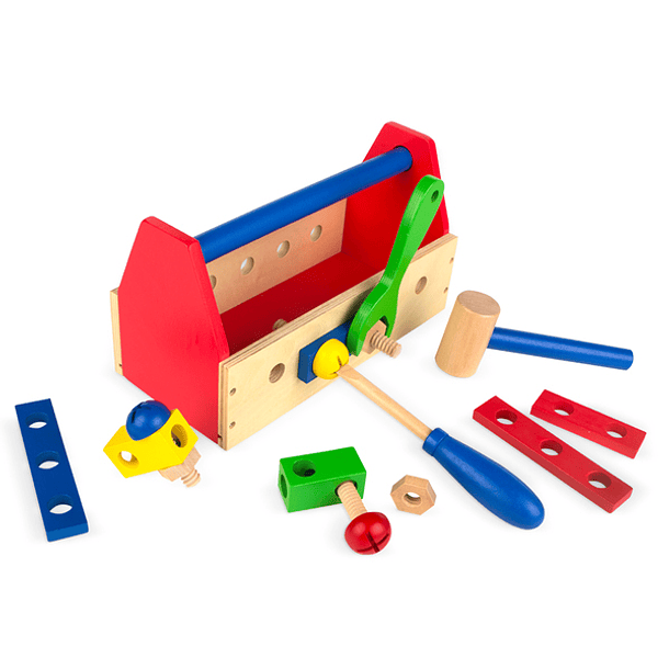 Play & Learn - Caixa de Ferramentas em Madeira 2