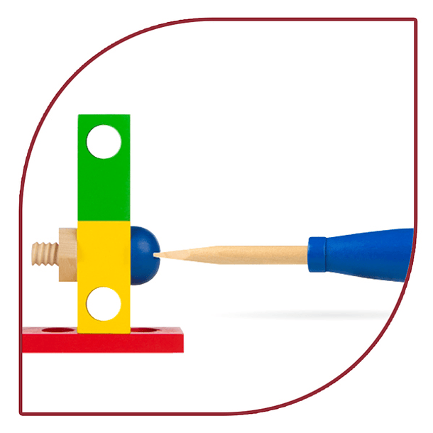 Play & Learn - Caixa de Ferramentas em Madeira 3