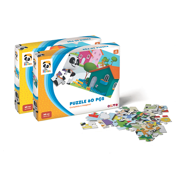 Olivo - Panda Puzzle 60 Peças 