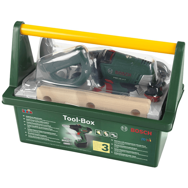 Bosch - Caixa de Ferramentas com Berbequim 1