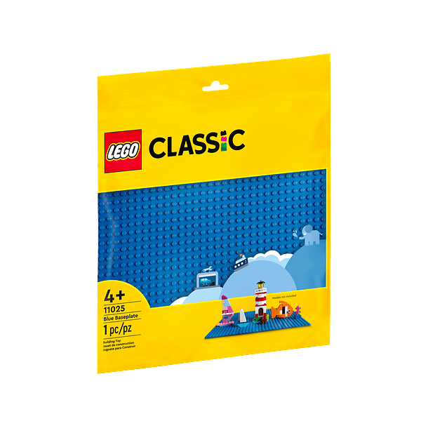 Placa de Construção Azul 1