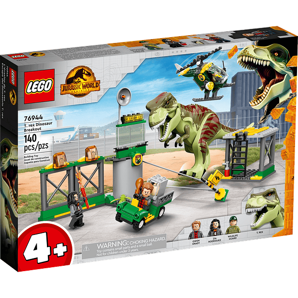 Fuga de Dinossauro T-Rex 1