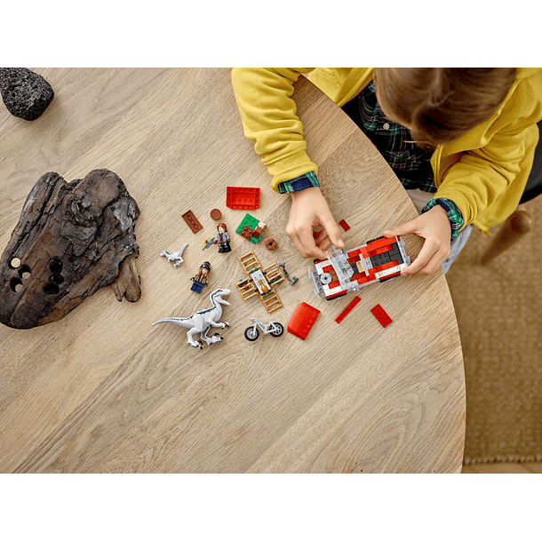 Captura dos Velociraptores Blue e Beta 3