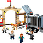 Fuga dos Dinossauros Atrociraptor e T-Rex 2