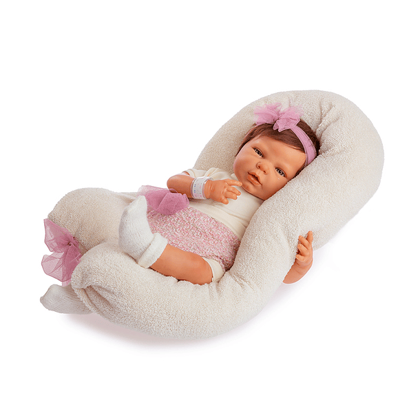 Sweet Reborn - Bebé Recém Nascida Rosa 1
