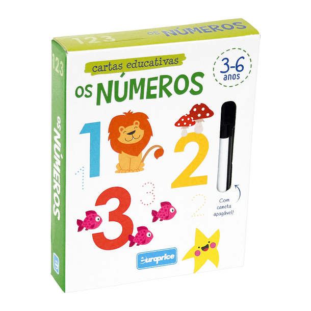Cartas Educativas - Os Números 1