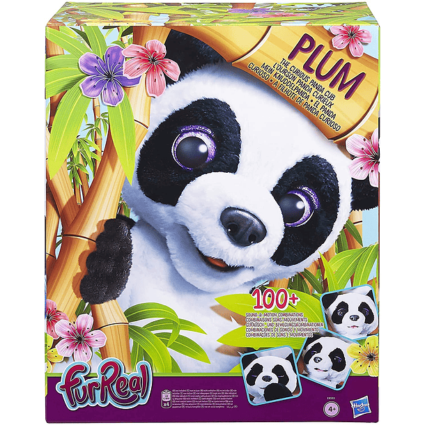 Plum Filhote de Panda Curioso 1