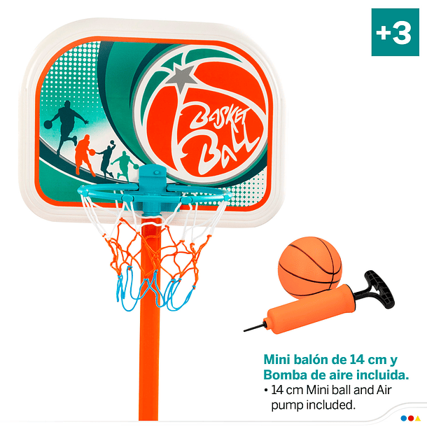 CB Sports - Cesto de Basquete 3