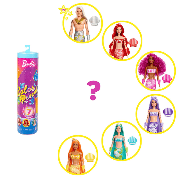 Barbie Color Reveal Sereia 2