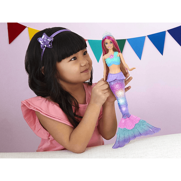 Barbie Sereia Twinkle Lights 3