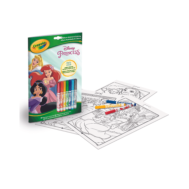 Livro de Atividades - Disney Princess 